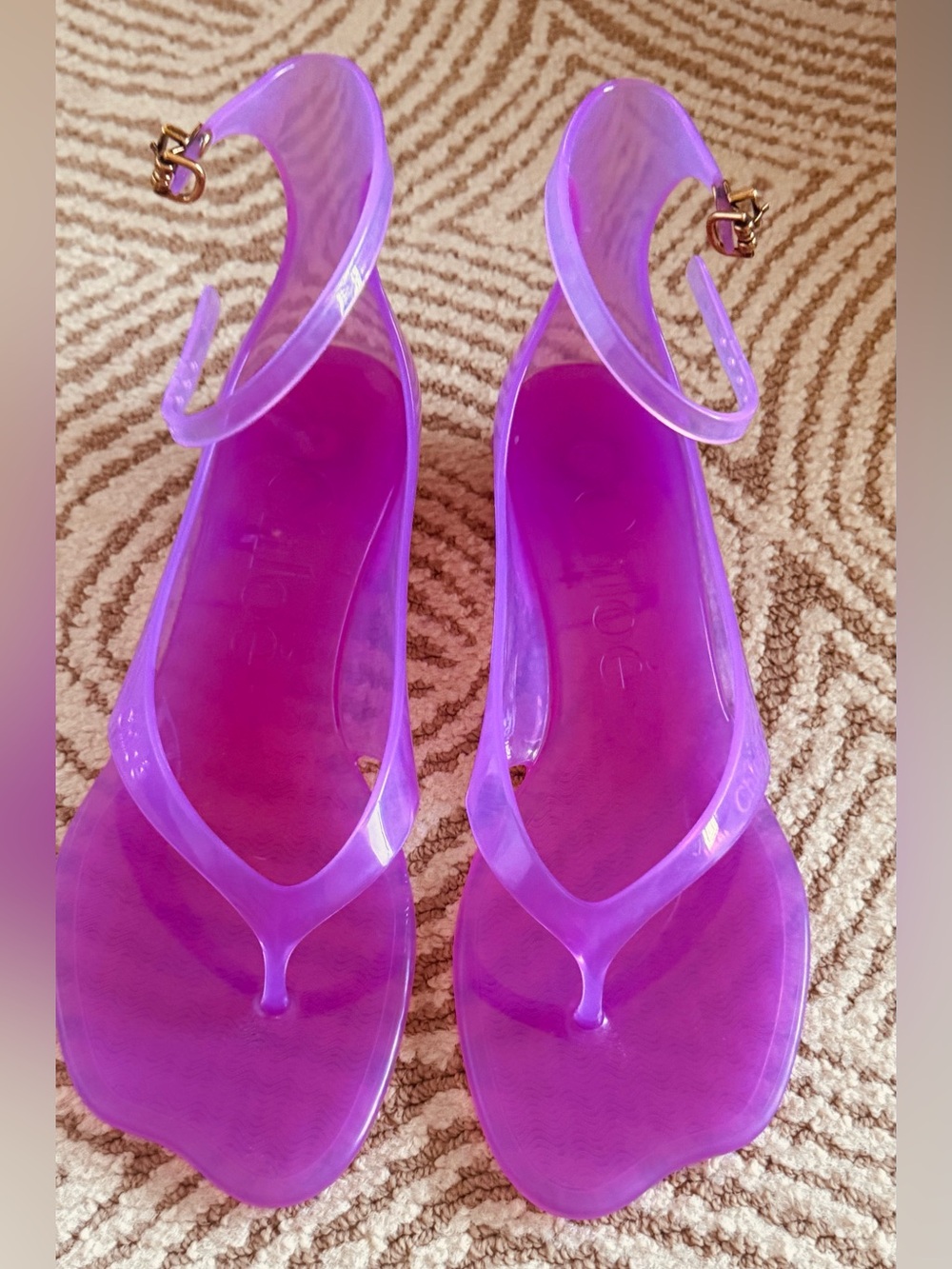 Chloe jelly sandals